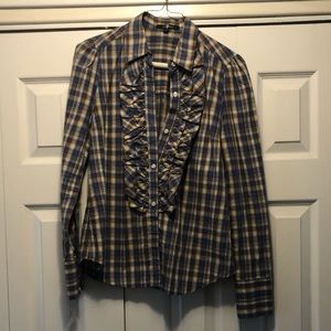 Womens 7 for all Mankind button down size S
